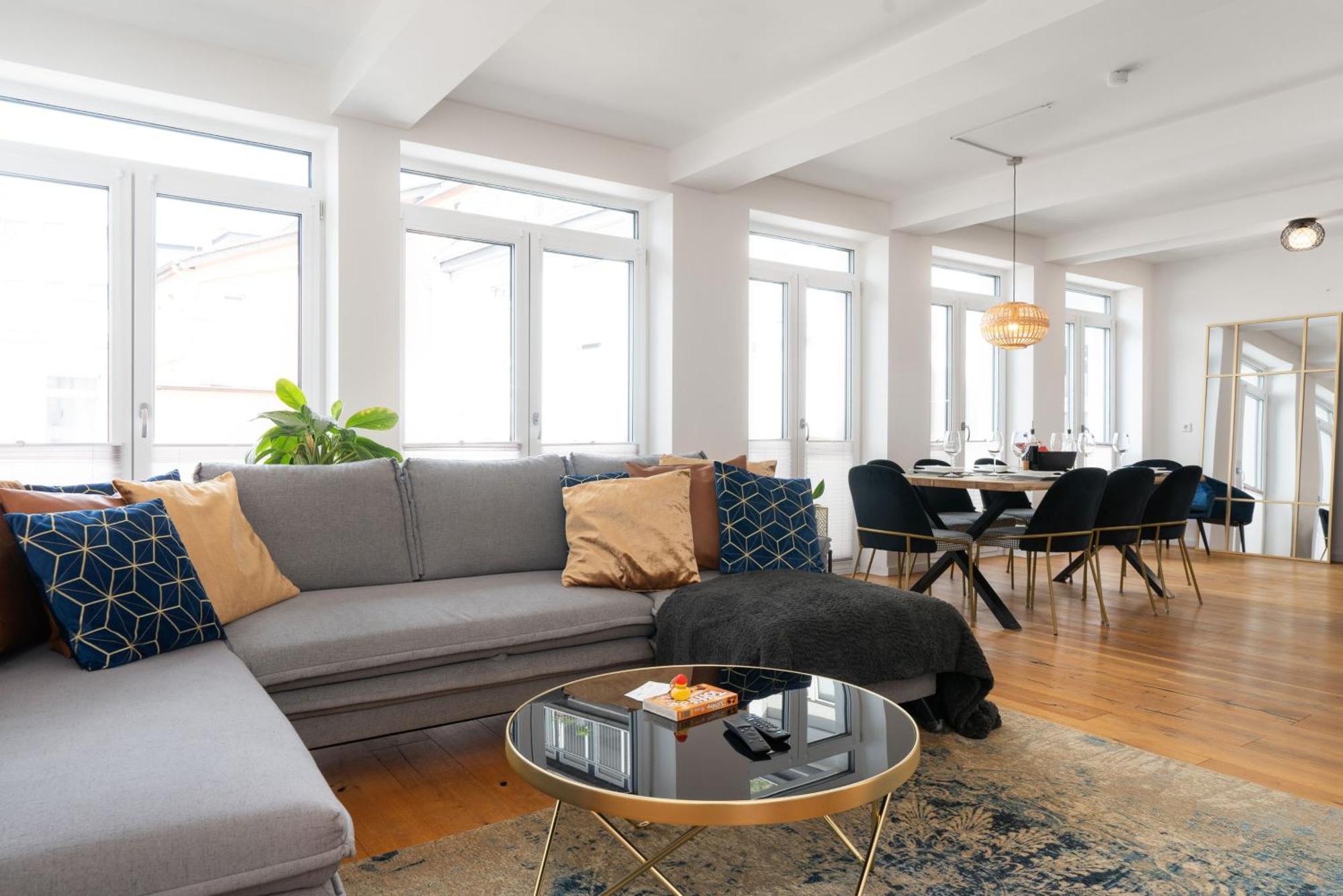 Golden Loft Essen City I 92qm Design Loft Exterior foto